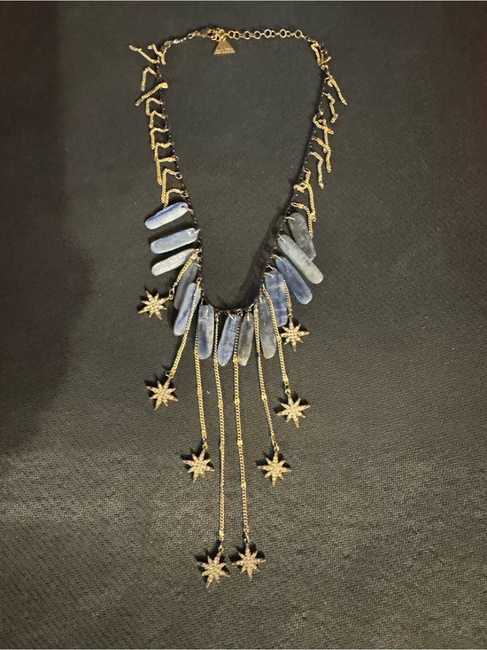 Anthropologie Jewelry - Anthropology Serefina Skye Bib Necklace A celestial-themed statement piece